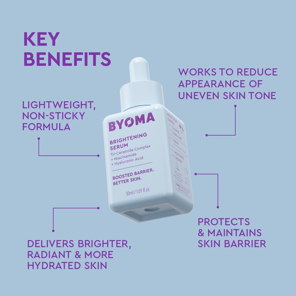 BYOMA Brightening Serum Niacinamide Ceramide